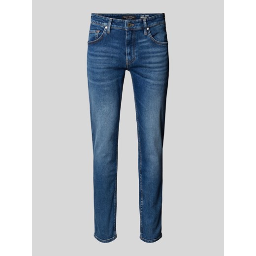 Jeansy o kroju shaped fit z 5 kieszeniami model ‘Sjöbo’ ze sklepu Peek&Cloppenburg  w kategorii Jeansy męskie - zdjęcie 174615041