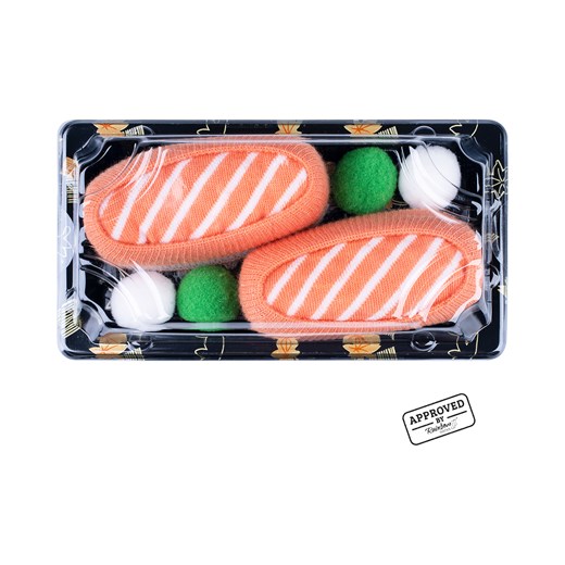 Skarpetki damskie | męskie SOXO sushi w pudełku ze sklepu Sklep SOXO w kategorii Skarpetki damskie - zdjęcie 174615430