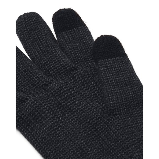 Męskie rękawiczki zimowe Under Armour UA Halftime Wool Glove - czarne ze sklepu Sportstylestory.com w kategorii Rękawiczki męskie - zdjęcie 174616383