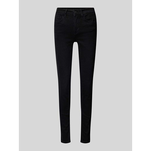 Jeansy o kroju slim fit z 5 kieszeniami model ‘DEVINE’ ze sklepu Peek&Cloppenburg  w kategorii Jeansy damskie - zdjęcie 174617712