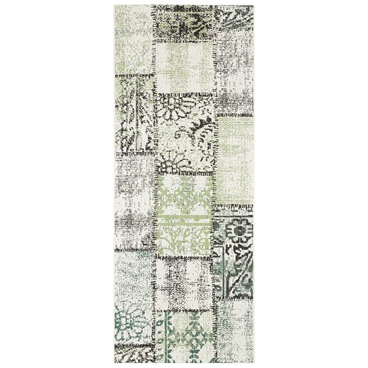 NORTHRUGS Dywan zewnętrzny &quot;Symi&quot; w kolorze zielono-kremowo-czarnym Northrugs 80x150 cm wyprzedaż Limango Polska