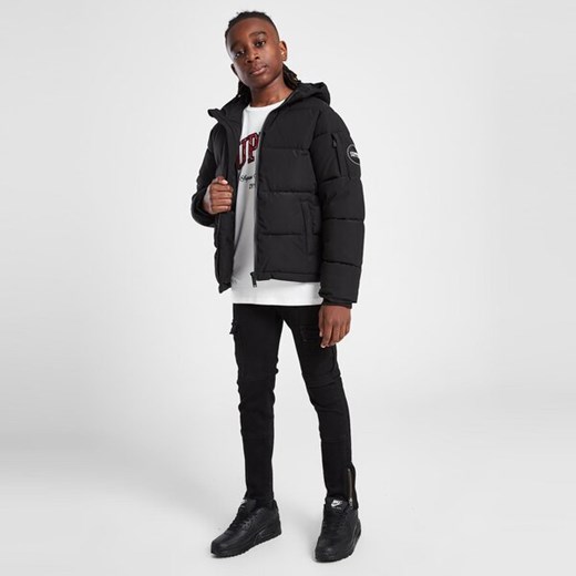 Kurtka chłopięca Supply & Demand czarna 