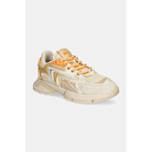 Lacoste sneakersy L003 NEO kolor beżowy 48SFA0081 ze sklepu ANSWEAR.com w kategorii Buty sportowe damskie - zdjęcie 174620212