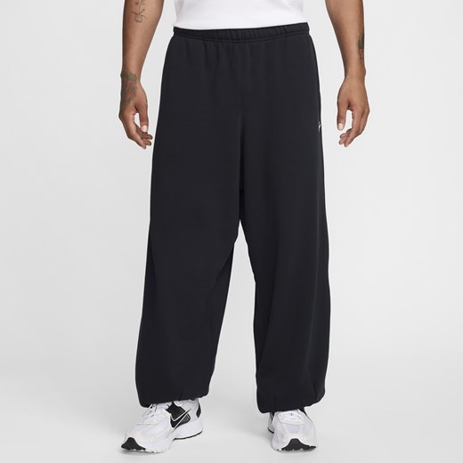 Męskie spodnie z dzianiny dresowej o kroju oversize Nike Club Fleece - Czerń Nike XL Nike poland