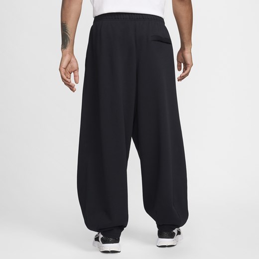 Męskie spodnie z dzianiny dresowej o kroju oversize Nike Club Fleece - Czerń Nike L Nike poland