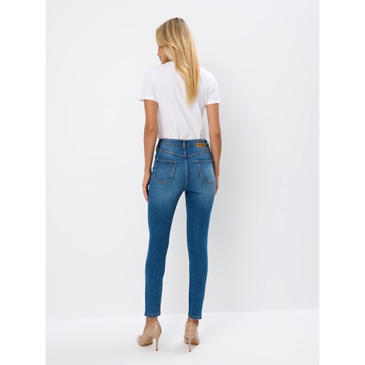 Mohito - Jeansy skinny - niebieski Mohito 40 Mohito