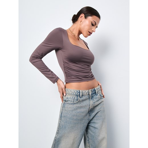 Bluzka damska Sinsay z elastanu 