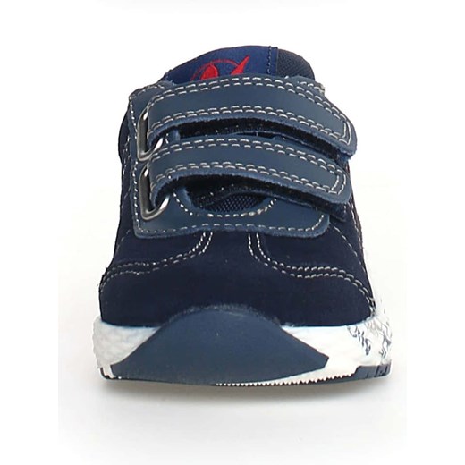 Buty sportowe dziecięce granatowe Naturino z tkaniny na rzepy 