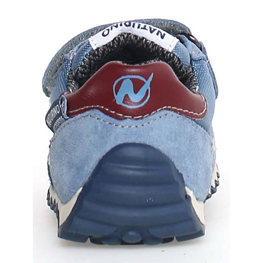 Naturino Skórzane sneakersy "Sammy 2" w kolorze niebieskim Naturino 20 Limango Polska okazja