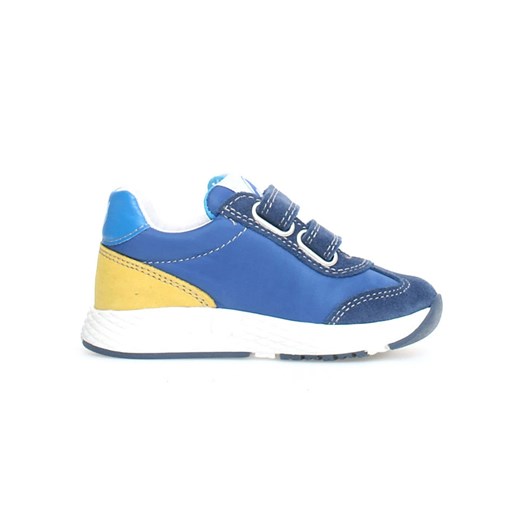 Naturino Skórzane sneakersy "Jesko 2" w kolorze niebiesko-żółtym Naturino 34 okazja Limango Polska