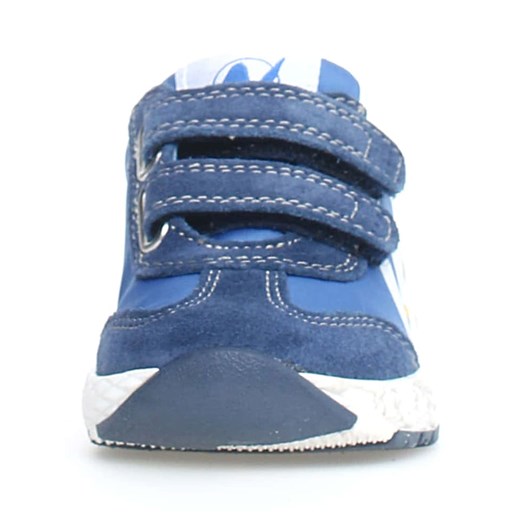 Naturino Skórzane sneakersy "Jesko 2" w kolorze niebiesko-żółtym Naturino 29 Limango Polska promocja