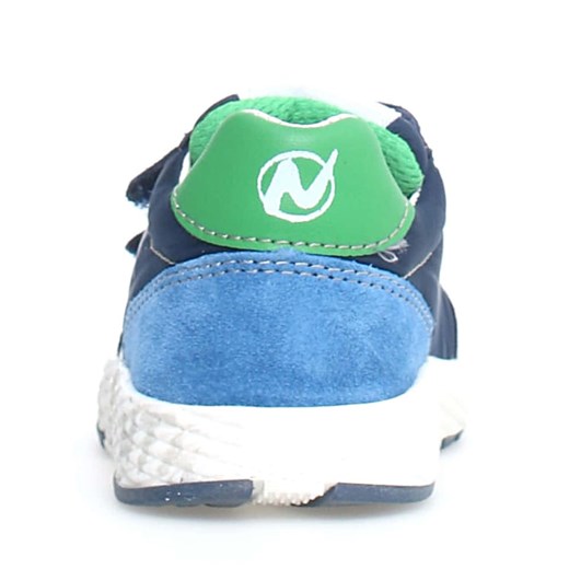 Naturino Skórzane sneakersy "Jesko 2" w kolorze granatowo-zielonym Naturino 31 okazyjna cena Limango Polska
