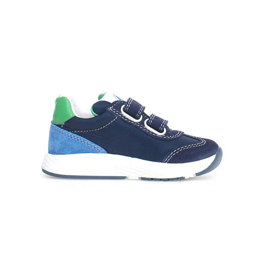 Naturino Skórzane sneakersy "Jesko 2" w kolorze granatowo-zielonym Naturino 25 Limango Polska okazja
