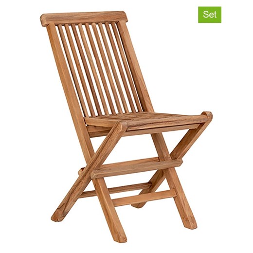 House Nordic Krzesła (2 szt.) w kolorze jasnobrązowym ze sklepu Limango Polska w kategorii Krzesła biurowe - zdjęcie 174636174