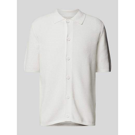 Kurtka z dzianiny z listwą guzikową ze sklepu Peek&Cloppenburg  w kategorii T-shirty męskie - zdjęcie 174638460