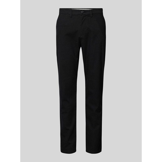 Chinosy o kroju slim fit ze szlufkami na pasek model ‘MILES’ ze sklepu Peek&Cloppenburg  w kategorii Spodnie męskie - zdjęcie 174638534