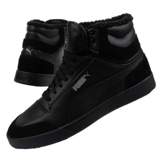 Buty zimowe Puma Shuffle Mid 387609 01 czarne Puma 44,5 ButyModne.pl