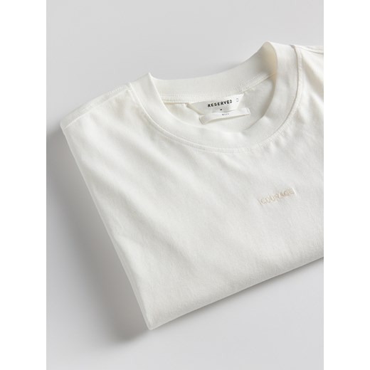 Reserved t-shirt męski z krótkimi rękawami