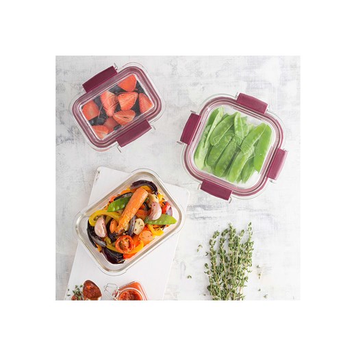 Kilner Pojemnik w kolorze fioletowym - 750 ml Kilner onesize okazyjna cena Limango Polska