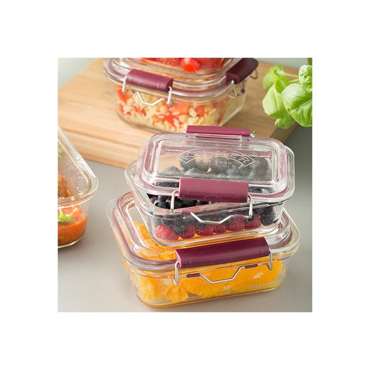 Kilner Pojemnik w kolorze fioletowym - 750 ml Kilner onesize wyprzedaż Limango Polska