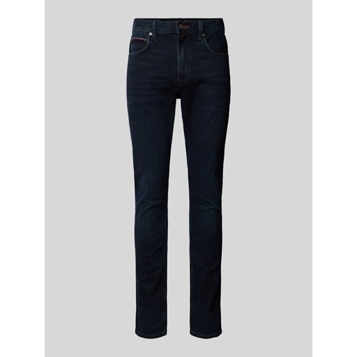 Jeansy o kroju tapered fit z 5 kieszeniami model ‘HOUSTON’ ze sklepu Peek&Cloppenburg  w kategorii Jeansy męskie - zdjęcie 174651312