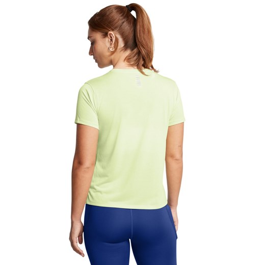 Damska koszulka do biegania Under Armour UA Launch Shortsleeve - zielona Under Armour Sportstylestory.com