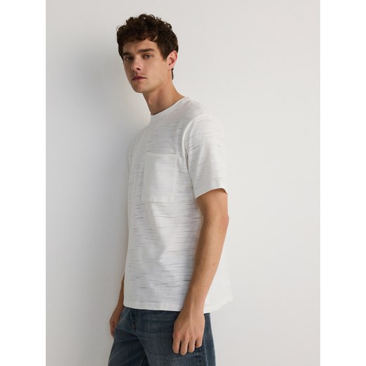 T-shirt męski Reserved casual 