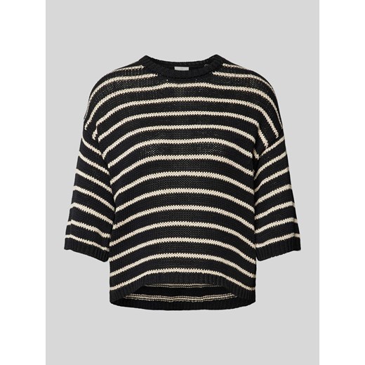Sweter z dzianiny z obniżonymi ramionami model ‘ysabel’ ze sklepu Peek&Cloppenburg  w kategorii Bluzki damskie - zdjęcie 174655274