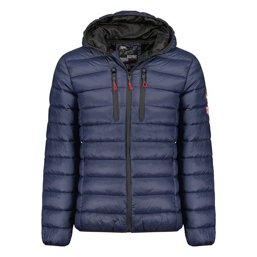 Canadian Peak Kurtka pikowana &quot;Alareak&quot; w kolorze granatowym ze sklepu Limango Polska w kategorii Kurtki męskie - zdjęcie 174655601