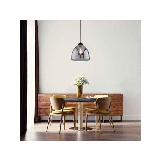 FISCHER &amp; HONSEL Lampa wisząca &quot;Ren&quot; w kolorze szarym - Ø 28 cm Fischer & Honsel onesize wyprzedaż Limango Polska