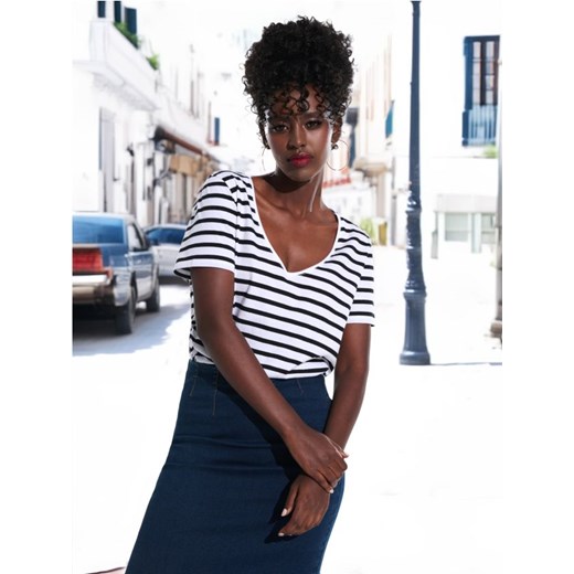 Sinsay - Koszulka - wielobarwny ze sklepu Sinsay w kategorii Bluzki damskie - zdjęcie 174667922