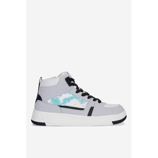 Buty sportowe dziecięce DeeZee na jesień wiązane na zimę 