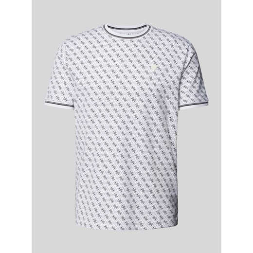 T-shirt z elastycznymi zakończeniami rękawów model ‘MARSHALL’ ze sklepu Peek&Cloppenburg  w kategorii T-shirty męskie - zdjęcie 174671104