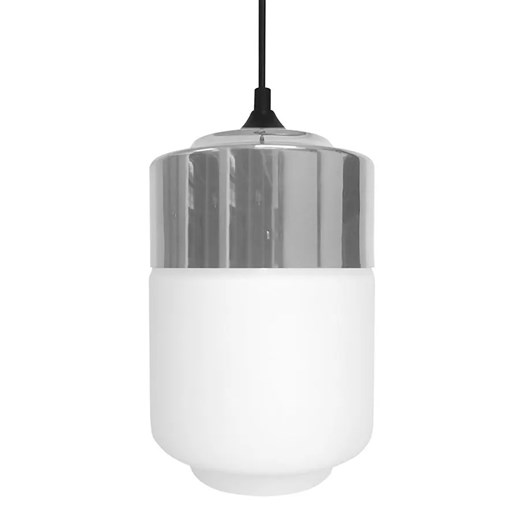 Nowoczesna chromowana lampa wisząca 5X D155 R9-C25 ze sklepu Edinos.pl w kategorii Lampy wiszące - zdjęcie 174673860