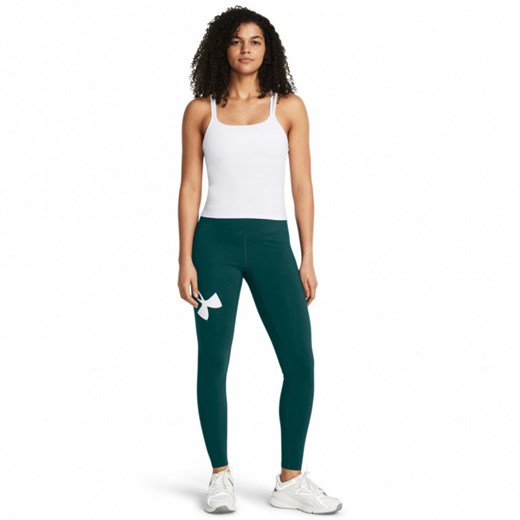 Damskie legginsy dzianinowe Under Armour Campus Legging - zielone Under Armour XS promocyjna cena Sportstylestory.com