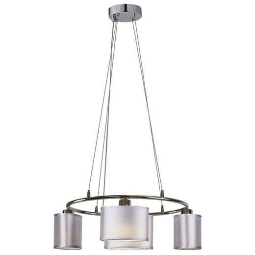 Nowoczesna srebrna lampa wisząca - K540-Torva ze sklepu Edinos.pl w kategorii Lampy wiszące - zdjęcie 174675951