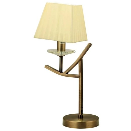 Lampa stołowa z żółtym abażurem - K543-Vabno Lumes One Size Edinos.pl