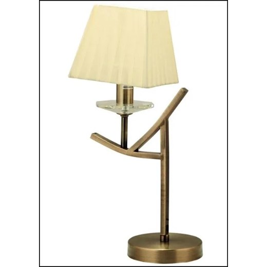 Lampa stołowa z żółtym abażurem - K543-Vabno Lumes One Size Edinos.pl
