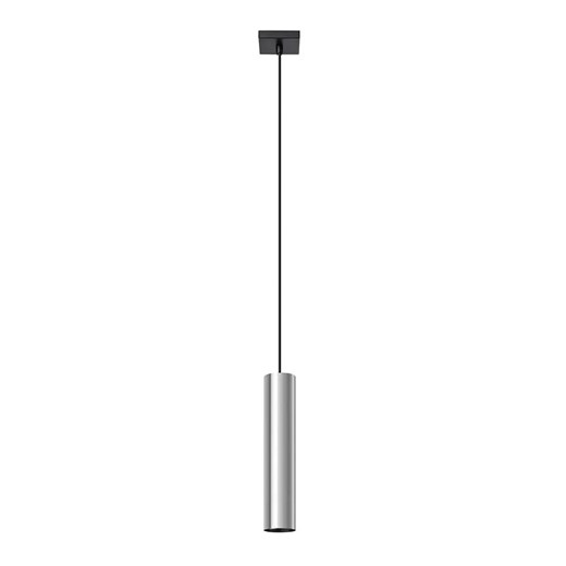 Chromowana lampa wisząca tuba - A414 K9-L45 ze sklepu Edinos.pl w kategorii Lampy wiszące - zdjęcie 174681870