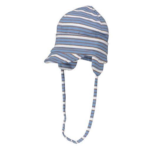 Döll Czapka w kolorze niebiesko-biało-oliwkowym ze sklepu Limango Polska w kategorii Czapki dziecięce - zdjęcie 174684682