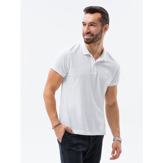 T-shirt męski Ombre z krótkim rękawem z bawełny