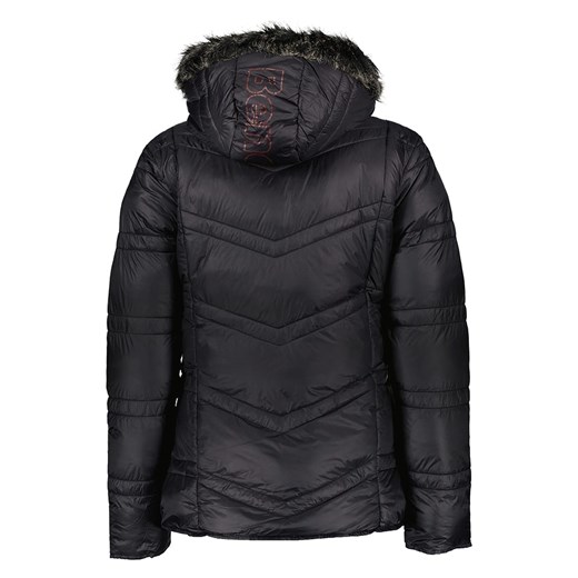 Kurtka damska Bench z poliestru czarna z kapturem casual 