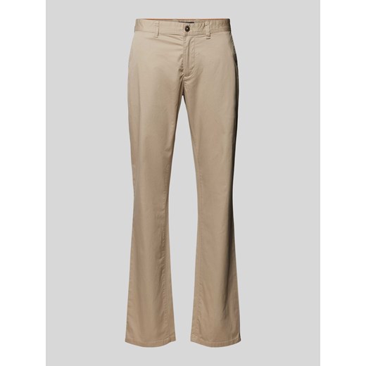 Chinosy o kroju slim fit z kieszeniami z tyłu ze sklepu Peek&Cloppenburg  w kategorii Spodnie męskie - zdjęcie 174689503