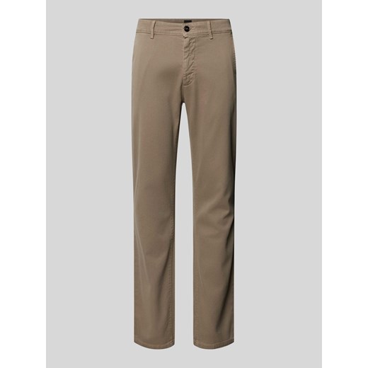 Chinosy o kroju slim fit z bocznymi,wpuszczanymi kieszeniami ze sklepu Peek&Cloppenburg  w kategorii Spodnie męskie - zdjęcie 174689691