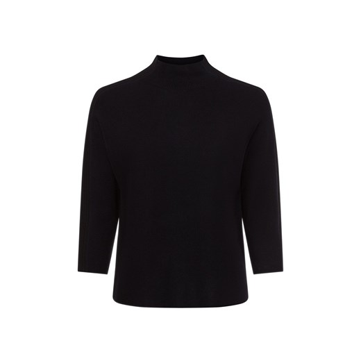 comma Sweter damski Kobiety wiskoza czarny jednolity ze sklepu vangraaf w kategorii Swetry damskie - zdjęcie 174690583