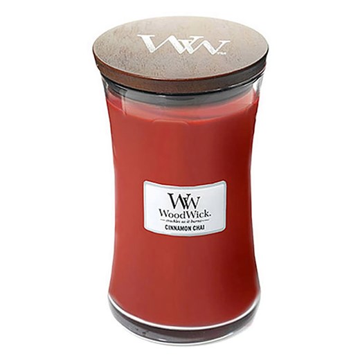 WoodWick Świeca zapachowa &quot;Cinnamon Chai&quot; - 609,5 g ze sklepu Limango Polska w kategorii Świece i dyfuzory - zdjęcie 174690710