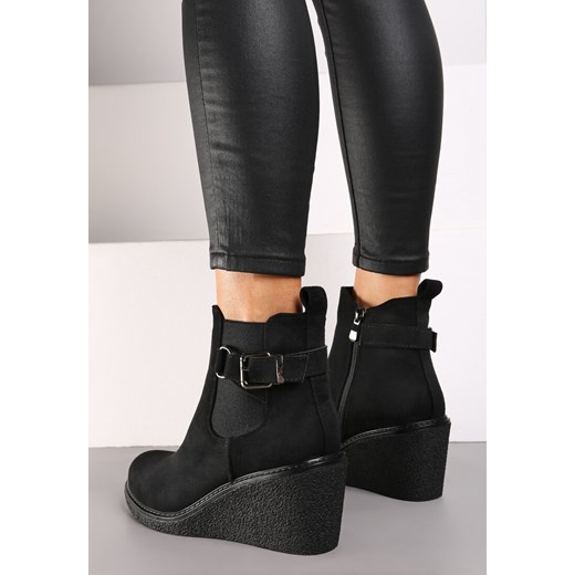 Botki Renee na koturnie 