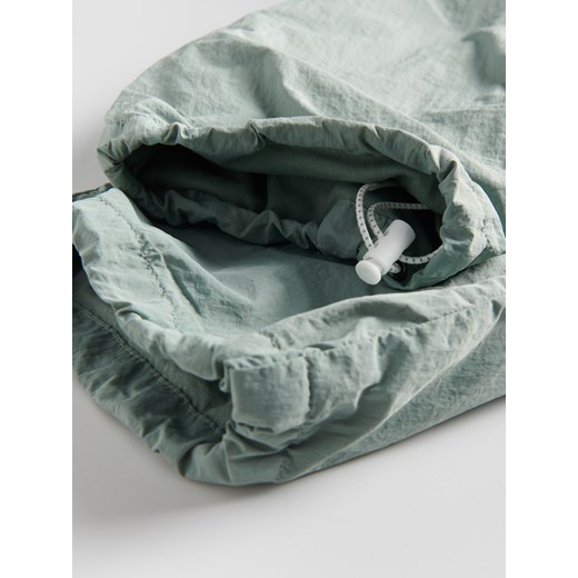 Reserved - Ortalionowe spodnie parachute - jasnozielony Reserved 170 (13-14 lat) Reserved