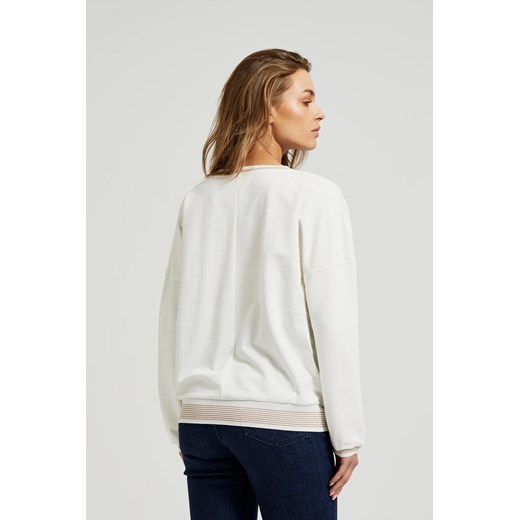 Bluza damska Moodo.pl casual biała 
