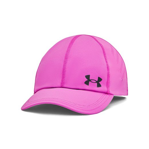 Damska czapka z daszkiem do biegania Under Armour W Iso-chill Launch Adj - różowa ze sklepu Sportstylestory.com w kategorii Czapki z daszkiem damskie - zdjęcie 174694172
